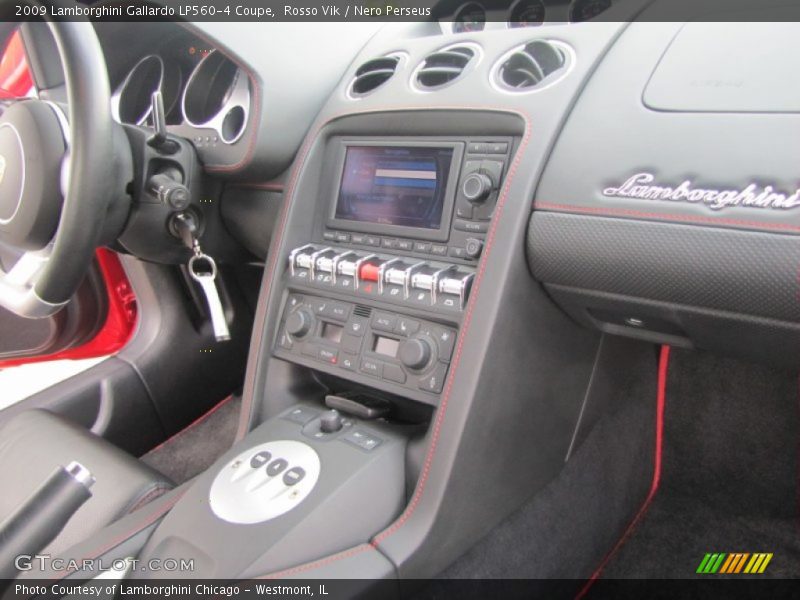 Controls of 2009 Gallardo LP560-4 Coupe