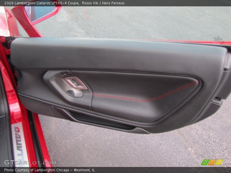 Rosso Vik / Nero Perseus 2009 Lamborghini Gallardo LP560-4 Coupe