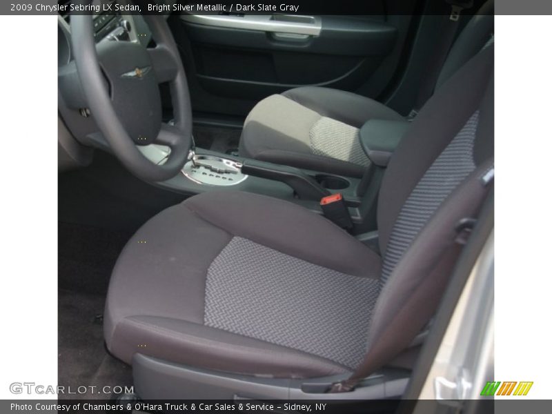 Bright Silver Metallic / Dark Slate Gray 2009 Chrysler Sebring LX Sedan