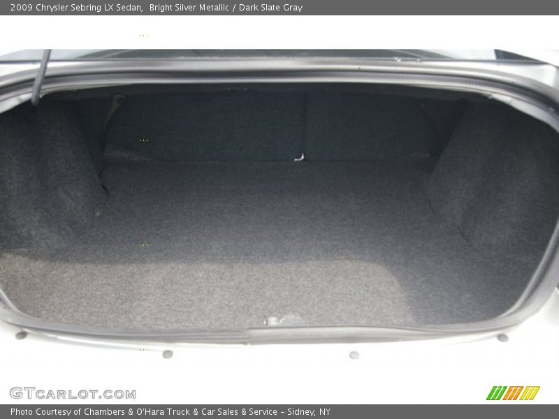 Bright Silver Metallic / Dark Slate Gray 2009 Chrysler Sebring LX Sedan