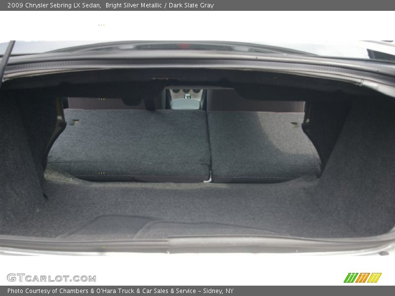 Bright Silver Metallic / Dark Slate Gray 2009 Chrysler Sebring LX Sedan