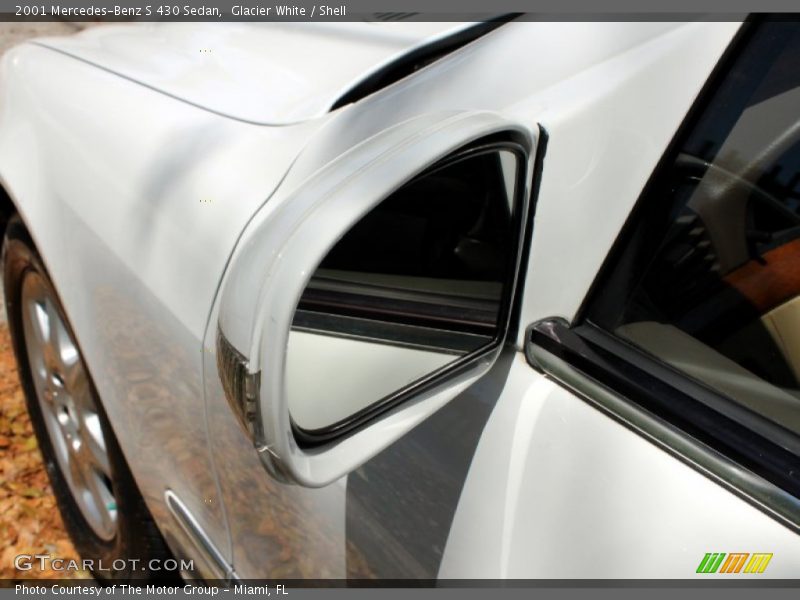 Glacier White / Shell 2001 Mercedes-Benz S 430 Sedan