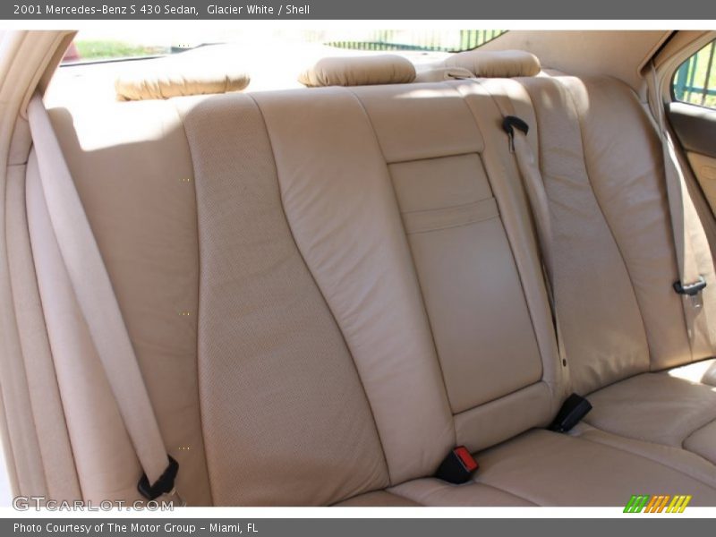 Glacier White / Shell 2001 Mercedes-Benz S 430 Sedan