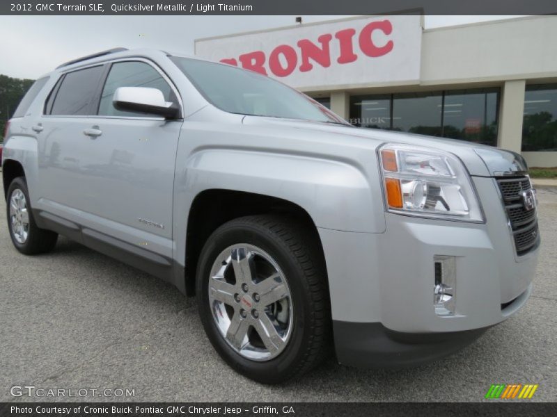 Quicksilver Metallic / Light Titanium 2012 GMC Terrain SLE