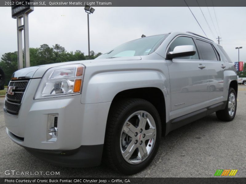 Quicksilver Metallic / Light Titanium 2012 GMC Terrain SLE