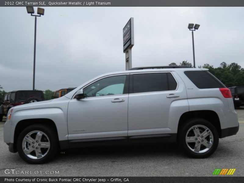 Quicksilver Metallic / Light Titanium 2012 GMC Terrain SLE