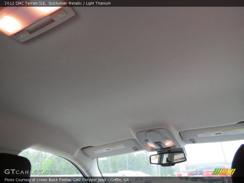 Quicksilver Metallic / Light Titanium 2012 GMC Terrain SLE