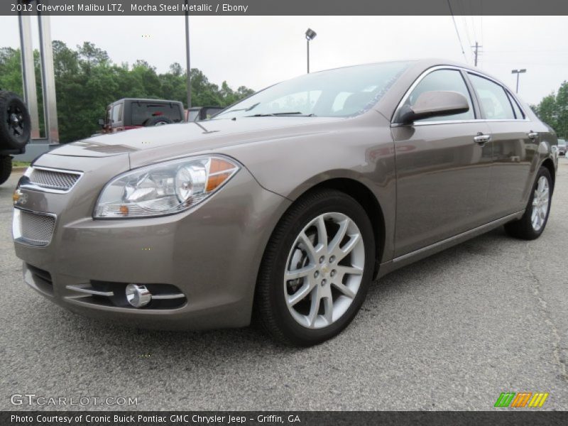 Mocha Steel Metallic / Ebony 2012 Chevrolet Malibu LTZ