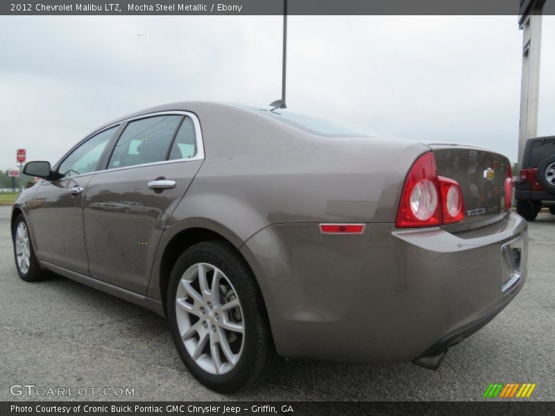 Mocha Steel Metallic / Ebony 2012 Chevrolet Malibu LTZ