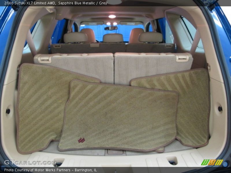 Sapphire Blue Metallic / Grey 2008 Suzuki XL7 Limited AWD