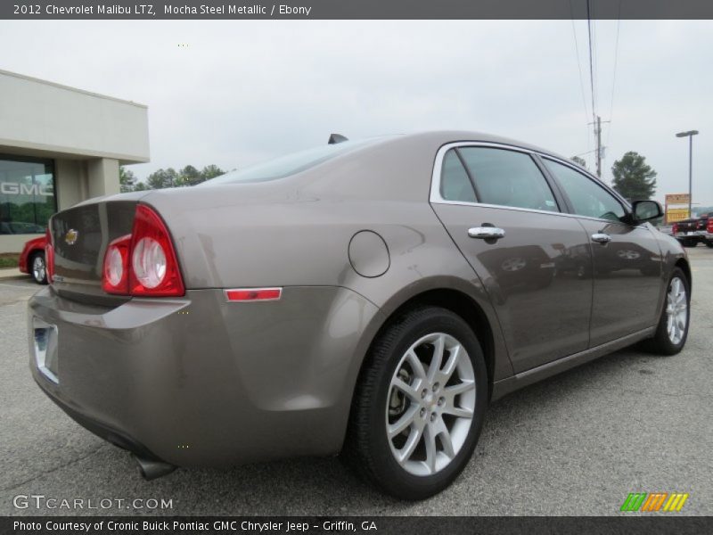 Mocha Steel Metallic / Ebony 2012 Chevrolet Malibu LTZ