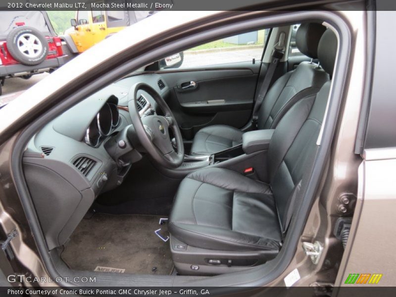 Mocha Steel Metallic / Ebony 2012 Chevrolet Malibu LTZ