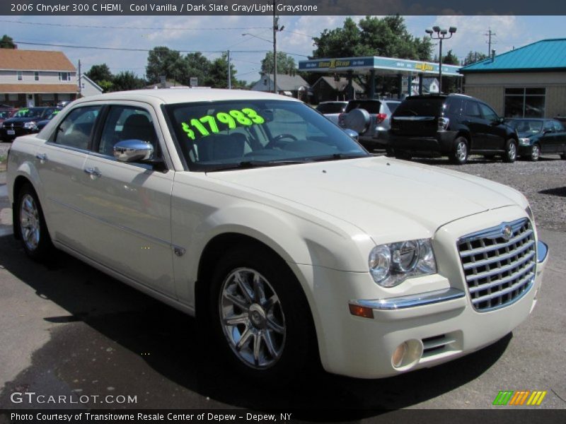 Cool Vanilla / Dark Slate Gray/Light Graystone 2006 Chrysler 300 C HEMI