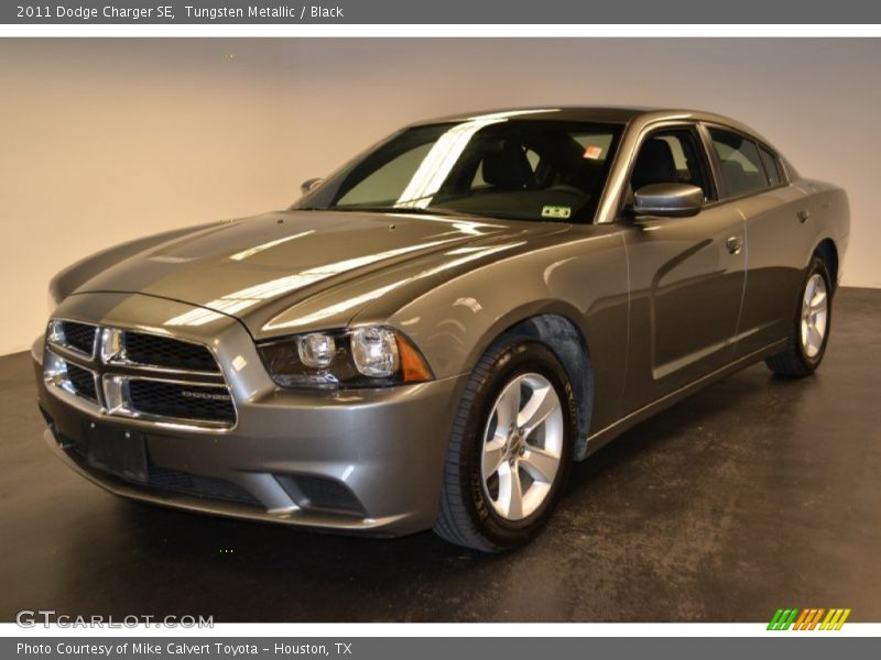 Tungsten Metallic / Black 2011 Dodge Charger SE