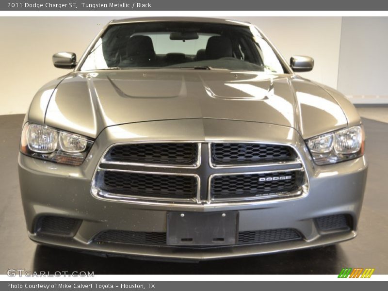 Tungsten Metallic / Black 2011 Dodge Charger SE