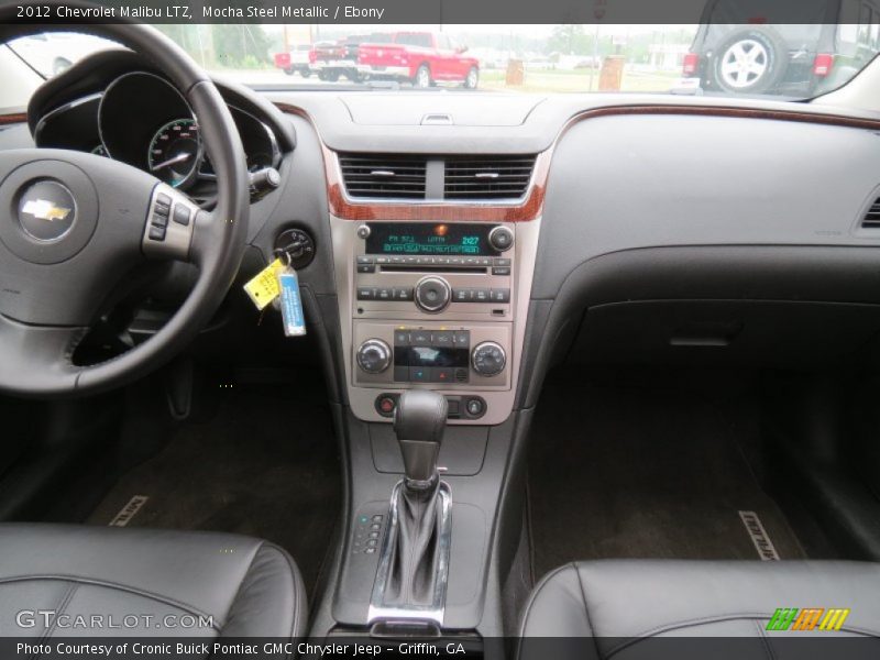 Mocha Steel Metallic / Ebony 2012 Chevrolet Malibu LTZ