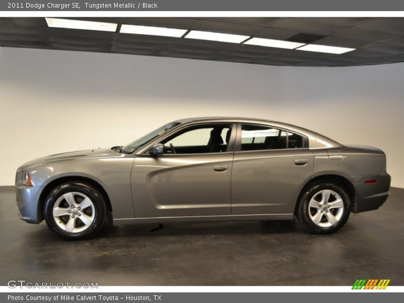 Tungsten Metallic / Black 2011 Dodge Charger SE