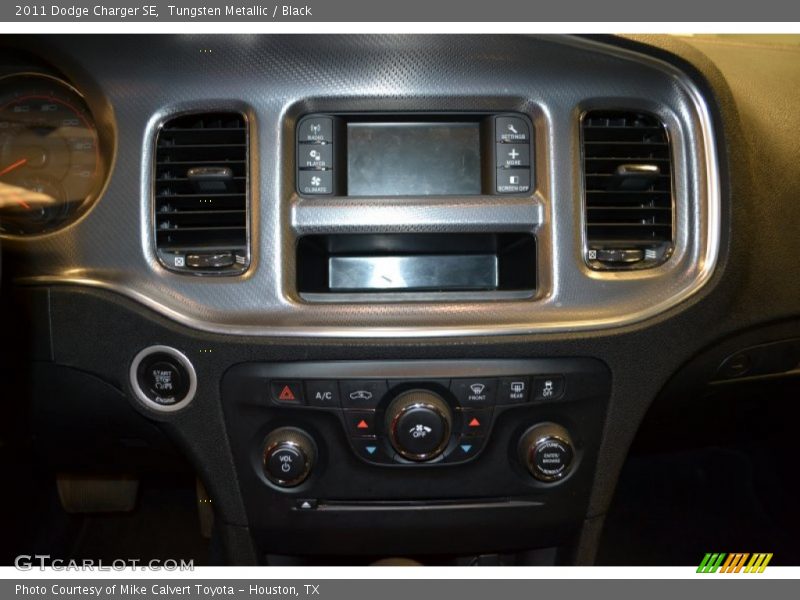 Tungsten Metallic / Black 2011 Dodge Charger SE