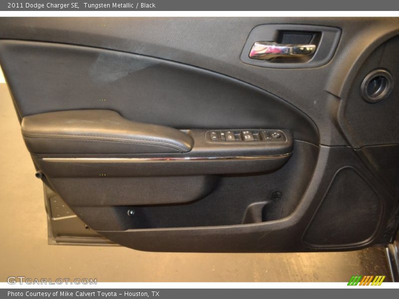 Tungsten Metallic / Black 2011 Dodge Charger SE