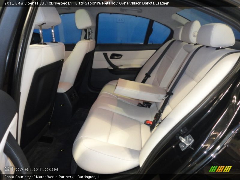 Black Sapphire Metallic / Oyster/Black Dakota Leather 2011 BMW 3 Series 335i xDrive Sedan