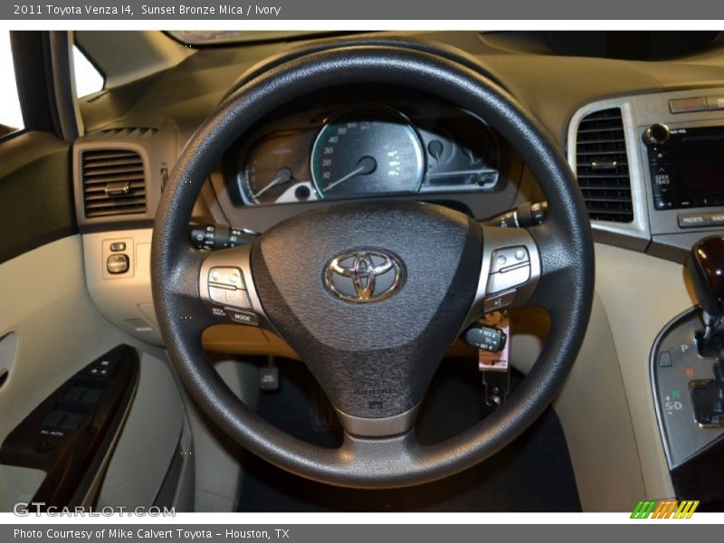 Sunset Bronze Mica / Ivory 2011 Toyota Venza I4