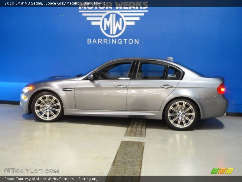 Space Gray Metallic / Black Novillo 2010 BMW M3 Sedan