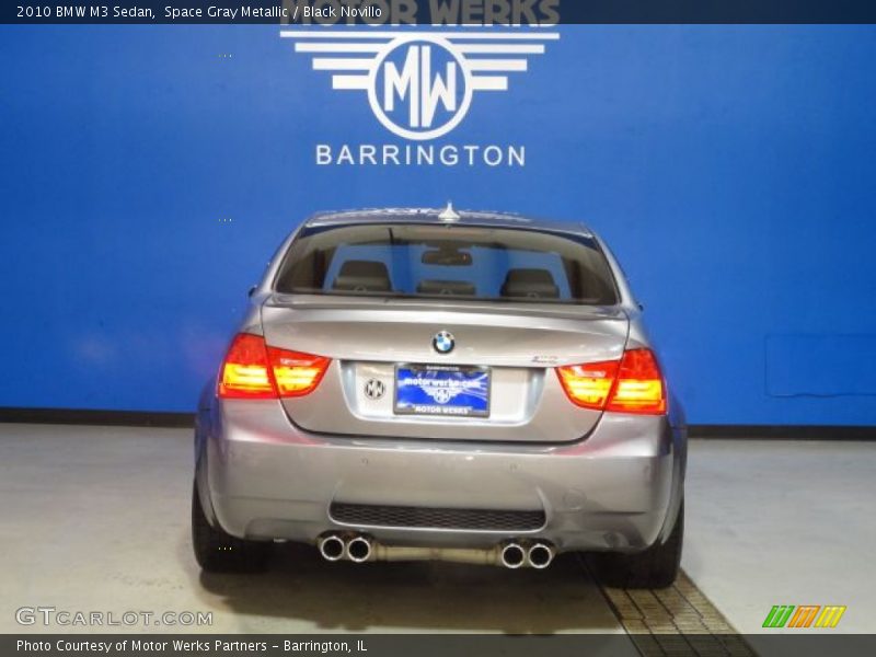 Space Gray Metallic / Black Novillo 2010 BMW M3 Sedan