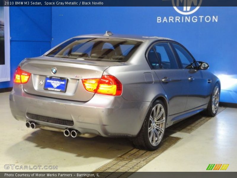 Space Gray Metallic / Black Novillo 2010 BMW M3 Sedan