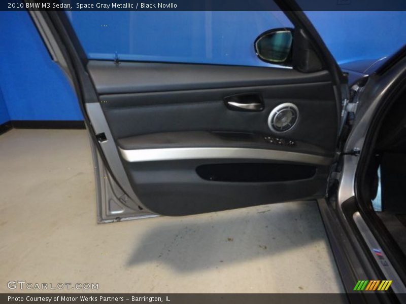 Space Gray Metallic / Black Novillo 2010 BMW M3 Sedan