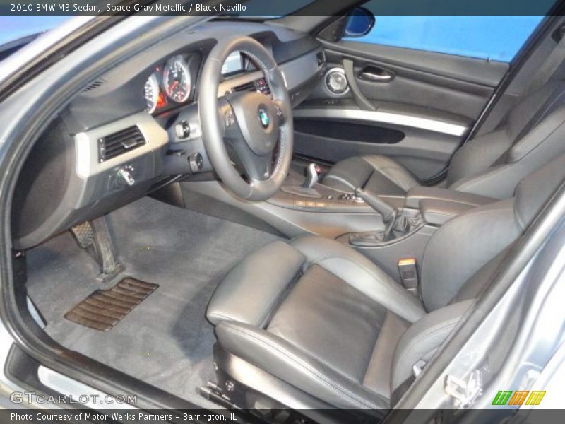 Space Gray Metallic / Black Novillo 2010 BMW M3 Sedan