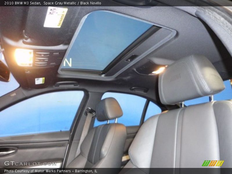 Space Gray Metallic / Black Novillo 2010 BMW M3 Sedan