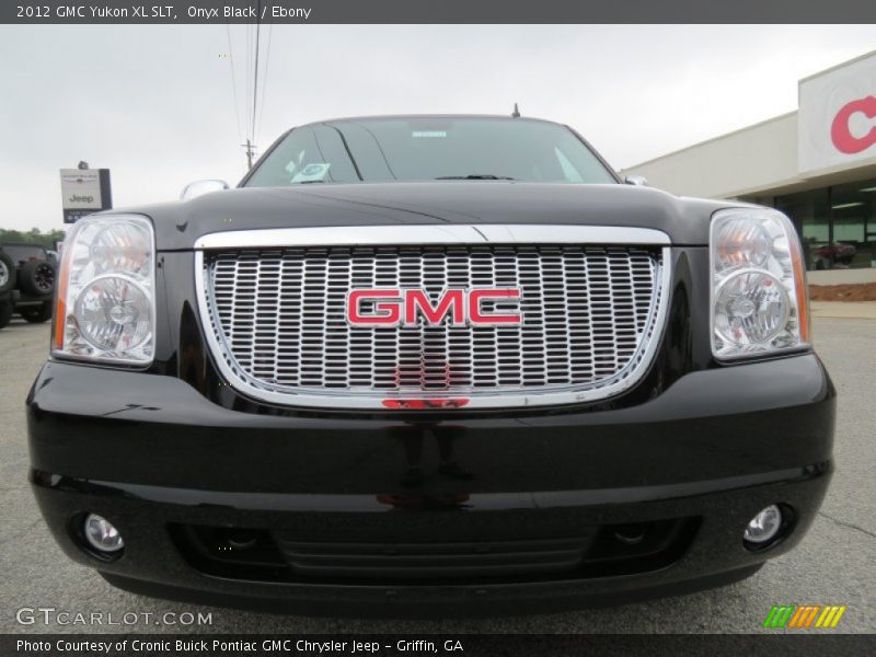Onyx Black / Ebony 2012 GMC Yukon XL SLT