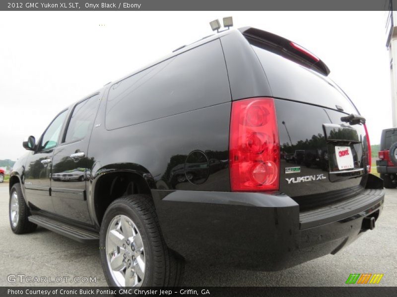 Onyx Black / Ebony 2012 GMC Yukon XL SLT