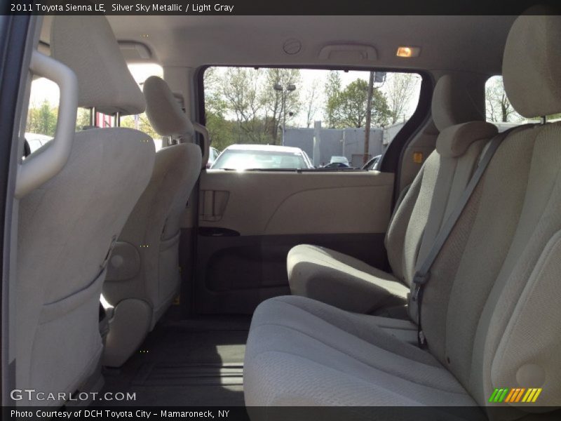 Silver Sky Metallic / Light Gray 2011 Toyota Sienna LE