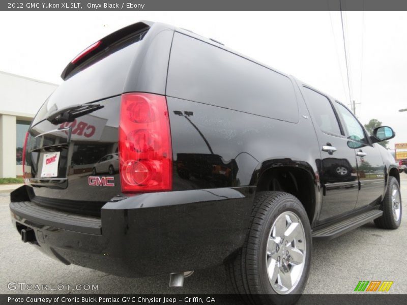 Onyx Black / Ebony 2012 GMC Yukon XL SLT