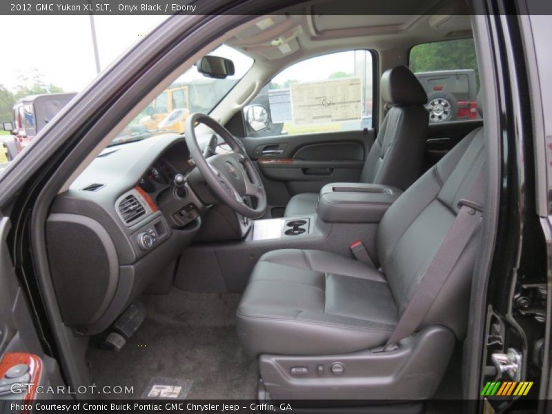 Onyx Black / Ebony 2012 GMC Yukon XL SLT