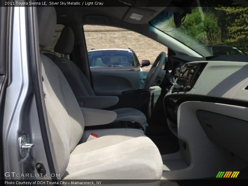 Silver Sky Metallic / Light Gray 2011 Toyota Sienna LE