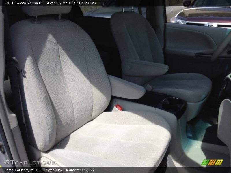 Silver Sky Metallic / Light Gray 2011 Toyota Sienna LE