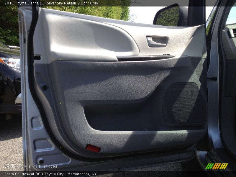 Silver Sky Metallic / Light Gray 2011 Toyota Sienna LE
