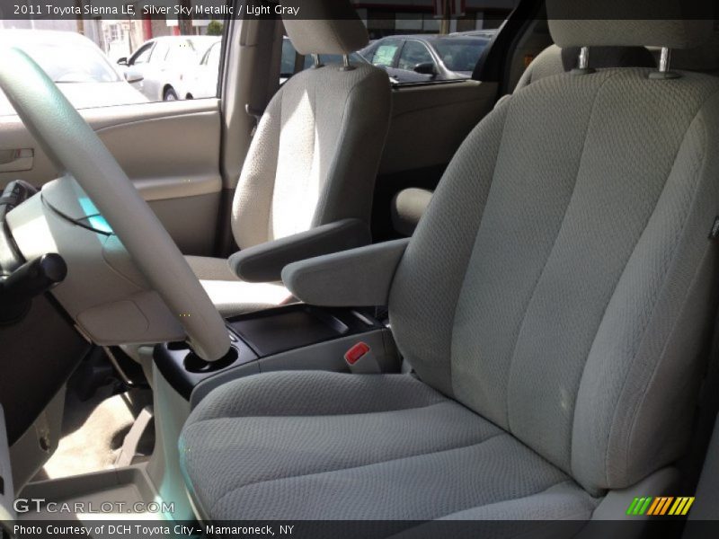 Silver Sky Metallic / Light Gray 2011 Toyota Sienna LE