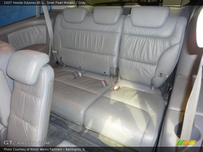 Silver Pearl Metallic / Gray 2007 Honda Odyssey EX-L