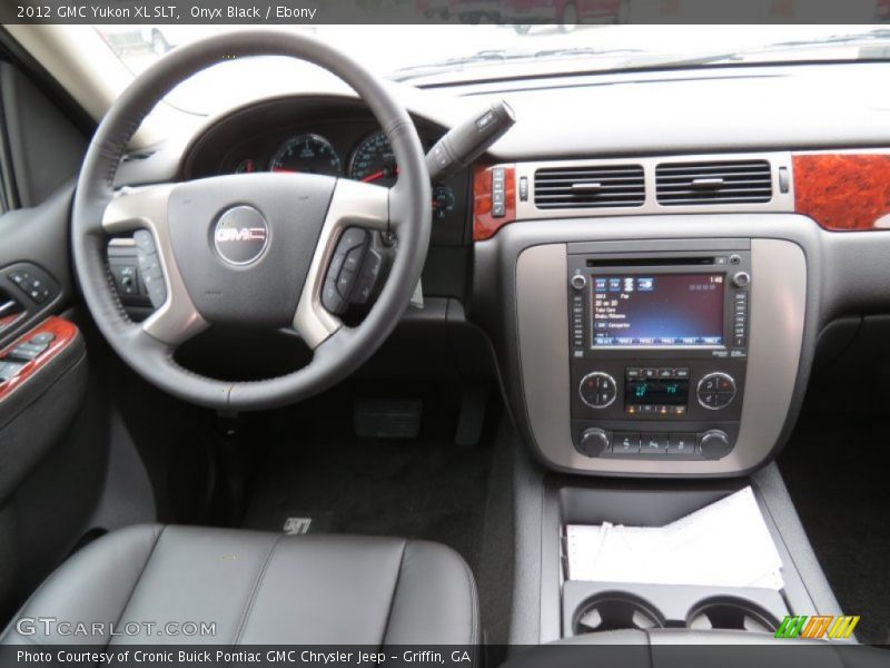 Onyx Black / Ebony 2012 GMC Yukon XL SLT