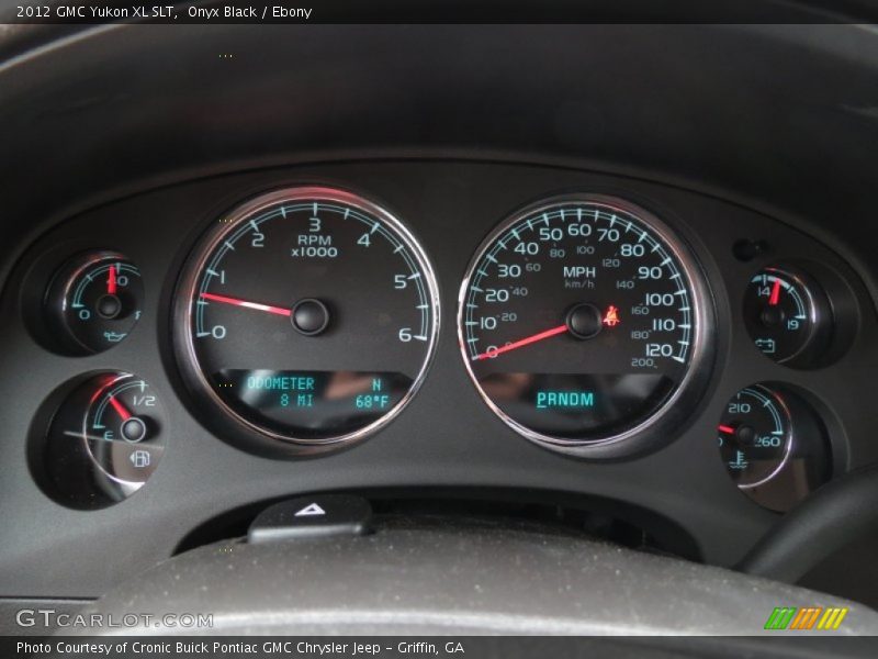 Onyx Black / Ebony 2012 GMC Yukon XL SLT