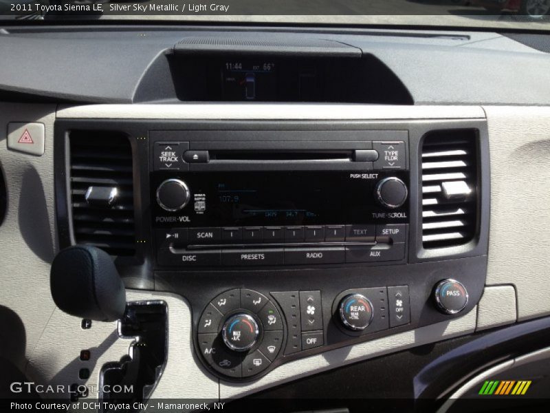 Silver Sky Metallic / Light Gray 2011 Toyota Sienna LE