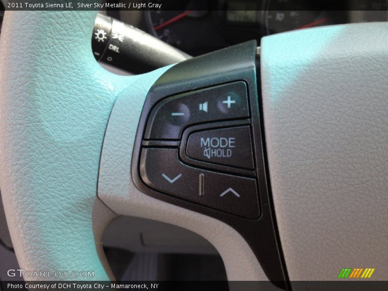 Silver Sky Metallic / Light Gray 2011 Toyota Sienna LE