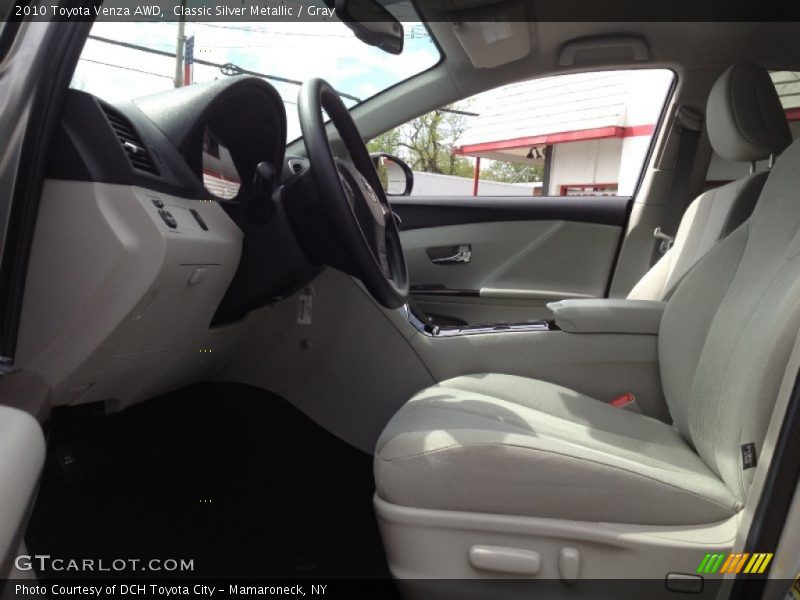Classic Silver Metallic / Gray 2010 Toyota Venza AWD