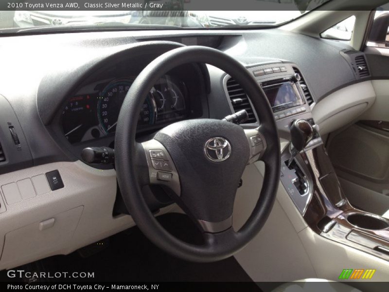 Classic Silver Metallic / Gray 2010 Toyota Venza AWD