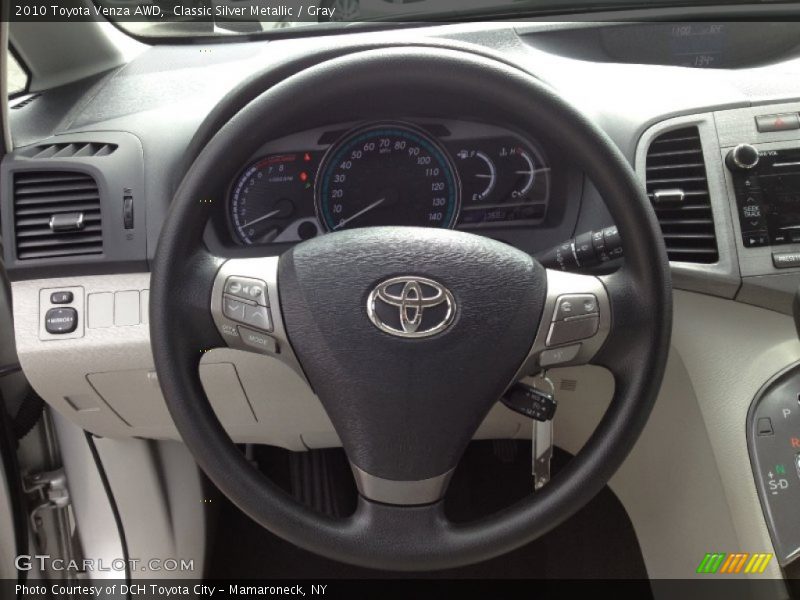 Classic Silver Metallic / Gray 2010 Toyota Venza AWD