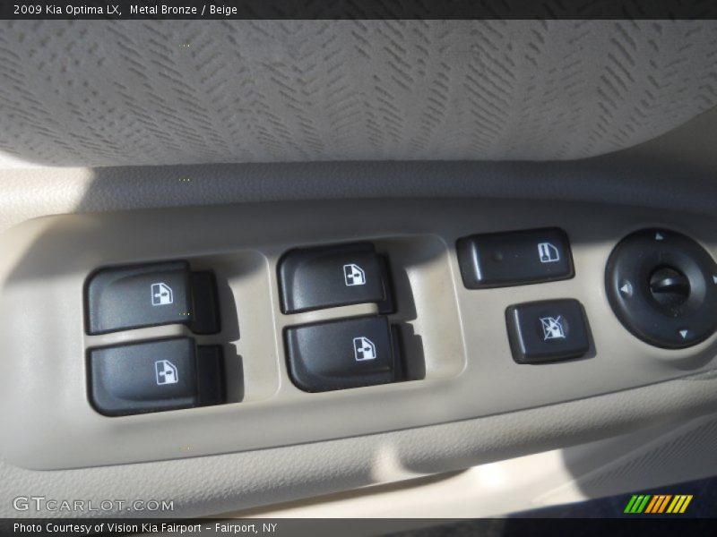Metal Bronze / Beige 2009 Kia Optima LX