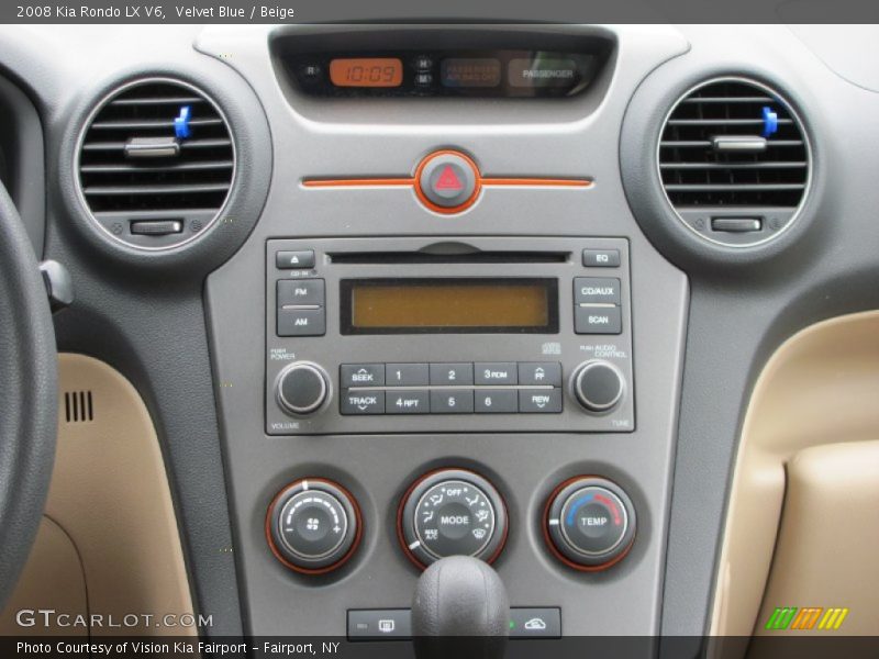 Velvet Blue / Beige 2008 Kia Rondo LX V6